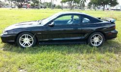 1997 Black Ford Mustang GT, 5 speed stick shift, custom rims, lowered, exhaust, shiny black, leather interior etc. $3850 CASH .We also accept trade-in and take trades.
(786)738-4386 -- Carlos * see our other cars here: www.3bswholesalecars.com
We don't
