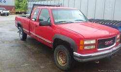 Parting out 1997 Gmc 2500 Truck 4x4 Please contact Affordable Auto Parts for prices 1-815-722-9072 M-F 9-5 Sat 9-3 Located in Joliet il 328 Patterson Rd. Parts only!!! Good Motor and trans