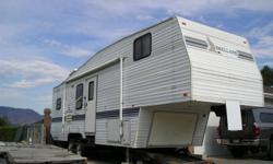 &nbsp;
&nbsp;&nbsp;&nbsp;&nbsp;&nbsp;&nbsp;&nbsp; Must sell:&nbsp; 1997 Mallard 29 foot fifth wheel trailer. &nbsp;Trailer has a large slide out, very clean and has been on the road very little.&nbsp; Most of hitch and plywood skirts also included.&nbsp;
