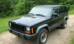 1998 Jeep Cherokee SE. This Jeep only has 114,000 miles on it. It also has the 4.0L six cylinder, automatic transmission, air conditioning, tilt wheel, power windows, power locks and it is a 4x4. It belonged to the county administrator for Peoria county