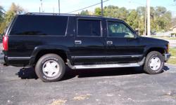 Chevy Suburban 4x4, Black with gray leather interior.&nbsp; 150,000 miles.&nbsp; Call Randy 989-798-1672.&nbsp; WOW!