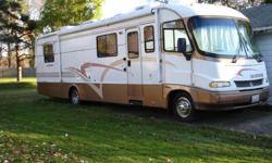 This&nbsp;very clean RV has never been smoked&nbsp;in and no pets.This&nbsp;RV is 36 Ft. with 1 slide-out (Kitchen/Living Room) and equipped with the following:
Triten V10 Engine
Generator
New Carpet throughout
Couch had been re-upholstered
New Toliet
New