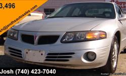 $3,496
Click on the pictures for a closer look.
Visit our site to see all our inventory jandhsautosales.com
&nbsp;
&nbsp;
Year: 2000
Make & Model: Pontiac, Bonneville
Miles: 158,000
Transmission Type: Automatic
Features: Power Door Locks, A/C, Power
