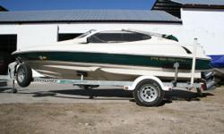 WE FINANCE!!!
MAKE AN OFFER!
Consider the styling, comfort and performance of the Regal 1900 LSR. It's a roomy sport and ski boat that features the high-performance FasTrac Hull. The side-mounted mirrors found on the LS models add function and style. For