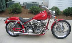 2000 TITAN ZRM PHEONIX. THIS BIKE IS A ONE OWNER AND IS JUST LIKE NEW. BOUGHT NEW IN JULY 2000. RED WITH LOTS OF CHROME AND ALLOY RIMS. 97 CC S&S ENGINE THAT RUNS AND SOUNDS GREAT. 7400 ORIGINAL MILES. THIS BIKE IS IN MINT CONDITION. I JUST NEVER RIDE.