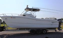 Year:
2000
Length:
27'
Engine/Fuel Type:
Twin
Located In:
Vonore, TN
Hull Material:
Fiberglass
YW#:
79028-2740194
Current Price:
US$&nbsp;27,990&nbsp;
&nbsp;
The perfect layout for fishing and cruising with plenty of interior room for longer trips