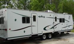 I'm still paying payments on this and need to sell now! Someone is going to get a deal! My loss in this situation is your gain . . . Must sell and priced to sell! This is a 36ft Fleetwood Wilderness GL 34P travel trailer with 2 power slideouts (living