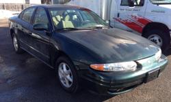 2001 Oldsmobile Alero GL
Includes power windows, power door locks, and a CD player.
A 2.4L 4 cylinder engine with only 54k original miles.
Come in and see all our great deals today!
A & S Auto Sales
5720 Memphis Ave
Cleveland, Ohio 44144
(216) 458-2681
