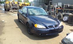 Parting out 2001 Pontiac Grand Am Please contact Affordable Auto Parts for prices 1-815-722-9072 M-F 9-5 Sat 9-3 Located in Joliet il 328 Patterson Rd. Parts only!!!