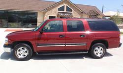 This luxuury and spacious 2002 Chevrolet Suburban will get you where you need to go. Equipped with a 3rd row seat there is plenty of space for the entire family.. It has GREAT trunk space!! Dont be afraid of the miles because this vehicle has been well