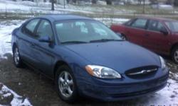 2002 FORD TAURUS SEHI, I HAVE A 2002 FORD TAURUS SE FOR SALE, IT HAS 186,000 MILES ON IT, WITH THE 3.0 LITER ENGINE (JUST SERVICED) AND AN AUTOMATIC TRANSMISSION (ALSO JUST SERVICED) , IT HAS CLOTH INTERIOR, CD PLASYER, CRUISE CONTROL, ALL THE BUTTONS AND
