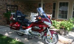 In Amarillo, 2002 Goldwing 1800. 29,000 miles, bike is in great condition. Matching helmets, driver helmet with headset, motorcycle cover, two extra oil filters with wrench. tons of chrome, chrome rack, highway pegs, hand grips, rotor covers, fog lights,