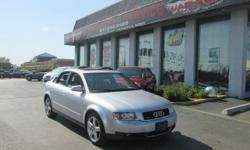 A
2003 Audi A4 3.0 quattro AWD 4dr Sedan
LL PRICES ARE "CASH PRICE AS ADVERTISED", WE OFFER FINANCING FOR EVERYONE, BAD CREDIT NO CREDIT, MATRICULA! WE HAVE THE BEST DEALS IN TOWN. FINANCING SUBJECT TO CREDIT AND MAY COST ADDITIONAL FEE BASED ON CREDIT