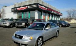 2003 Audi A6 2.7T
ALL PRICES ARE "CASH PRICE AS ADVERTISED", WE OFFER FINANCING FOR EVERYONE, BAD CREDIT NO CREDIT, MATRICULA! WE HAVE THE BEST DEALS IN TOWN. FINANCING SUBJECT TO CREDIT AND MAY COST ADDITIONAL FEE BASED ON CREDIT CHECK AND APPROVAL FROM