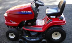 2003 CRAFTSMAN RIDING TRACTOR DYT4000-24HP B/S ELECTRIC PTO
169 HRS 48 IN DECK AUTOMATIC PERFECT CONDITION $750.00 WILL
DELIVER FOR A SMALL FEE&nbsp; PRIVATE SELLER .CALL --