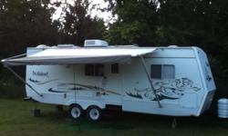 I have for sale a 2003 Forest River Wildcat travel trailer.. this unit is in excellent shape,used very little,very clean,and is a non smoking unit, it has a private queen bedroom in front,a lg slideout in center where the couch and kitchen table