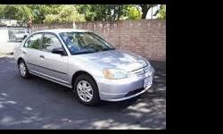 I am selling my 2003 honda civic , stick shift, power window ,Power locks , fuel economic its a 4 cylinder,4 doors, low mialeage I amOnly asking for $4700 or a best Offert you can contact me at (213) 278-5012Location: los angelesq