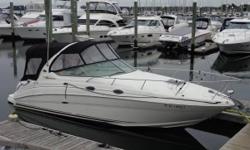 2003 Sea Ray 280 Sundancer. It has twin 5.0 MPI with Bravo 3 outdrives. Dual Stainless steel props. 520 hp total. Boat is in excellent condition. 2nd owner. Marina maintained. New water pumps ,gimble barring ,u-joints, bellows ,cables , hoses, and water