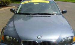 THIS IS A CARFAX CERTIFIED 2004 BMW 325 XI SEDAN WITH ALL WHEEL DRIVE AND MANUAL TRANSMISSION. NEWLY INSPECTED AND FULLY SERVICED.THIS BMW HAS BEEN KEPT IN VERY GOOD CONDITION AND COMES WITH ALL THE FEATURES YOU WANT. IT COMES EQUIPPED WITH POWER WINDOWS,