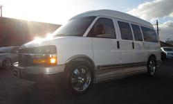 Clean Title!!! It's one of a kind Conversion Van Loaded with TV/DVD n Luxury Leather Seatings...etc!!! All scheduled maintenance, Looks & runs great, Low mileage, Must see, Never seen snow, Perfect first car, Power everything, Runs & drives great, Very