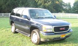 2004 GMC Yukon SLT 4X4. Very clean car ~ Non smoker, Runs perfect and smooth. CLEAN and CLEAR&nbsp;title. 118,000 clean miles. Just put brand new tires on. A/C is freezing cold. Great family car. Well maintained with scheduled maintenance.
&nbsp;
Has~ 3rd