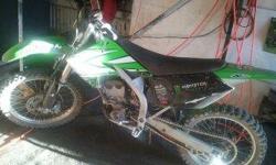 I am selling my 2004 Kawasaki KX250F it is a 4 stroke and I had the engine completly rebuilt top to bottom it also has a few after market parts on it including: pro circet water pump, factory fx seat and plastics, break away clutch and break levers,