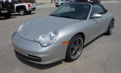 Meet our 2004 Porsche 911 Turbo AWD convertible is powered by a turbocharged 3.6-liter horizontally opposed six-cylinder that produced 415hp that shoots this machine to 60mph in a hair over 4 seconds while a five-speed automatic Triptronic transmission,
