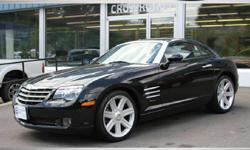 18k ORIGINAL MILES ON THIS 2005 CHRYSLER CROSSFIRE! 100% STOCK! Rare Find! 6 Speed manual Transmission Heated/Power Black Leather seats Black Exterior Alloy Wheel Package! Power Windows/Locks and Mirrors! Factory books/Mats and Key! Must be SEEN! All of