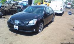 Parting out 2005 Nissan Maxima Please call Affordable Auto Parts for prices 1-815-722-9072 M-F 9-5 Sat 9-3 Located in Joliet il 328 Patterson Rd. Parts only!!