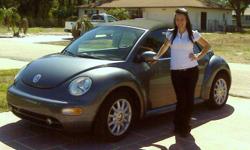 2005 New Beetle Dark Flint Edition Convertible!! Great car, new convertible top, new brake pads, new tires, new window motors, EXCELLENT value!! For sale by owner in Gainesville, FL but will meet halfway for purchase!! 67,000 miles and ready to be yours!