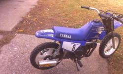 This is a Yamaha PW 50cc 2005.&nbsp; It has been garage keep. My son is turning 8 and is ready for something new or a bigger one.&nbsp; The good thing about this motorcycle is that you do not have to premix the gas like a normal 2 stroke engine.&nbsp; My