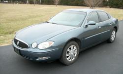 2006 Buick Lacrosse CX. This little Government car only has 48,000 miles on it. It has the 3.8L V-6, automatic transmission, power locks, power windows, tilt wheel, cruise control, CD, all controls are mounted on the steering wheel. It also has keyless