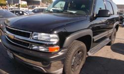 CalMex Auto Inc
Ca4036 .
Exterior Color: Black Interior Color: Gray - Leather Fuel Type: 26G / Drivetrain: n/a Engine: 5.3L 8 Cylinder Engine Doors: 4 Dr Bodystyle: SUV Type / Title: Used Mileage: Call For Mileage Waranty: Available Condition: Super clean