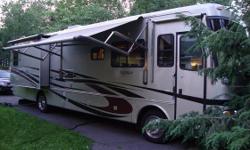 &nbsp;
Year: 2006
RV Type: Class A
Make: Holiday Rambler
Model: Neptune 36pdq
Location: Fairfield, CT 06824
AirConditioners: Active
Length: 36 ft
Price: $109,900
Mileage: 11,519 ml
Fueltype: Diesel
SleepingCapacity: 6
SlideOuts: 3
EngineManufacturer: