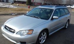 2006 Subaru Legacy, 144,653 odometer mileage, VIN# 4S3BP626067355856, 2.5L 4-Cylinder Gas Engine, Automatic Trans, 4-Door, All-Wheel Drive, Power Windows/Locks/Seats/Mirrors, Cruise, Cloth Seats, AM/FM, Temp/Compass, Moon Roof, Keyless Entry, Privacy