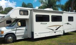 This is a super clean, well maintained 2006 Winnebago Outlook 31C RV (single 14' living room slide) with 17,956 miles on a Ford V-10. The body looks great, it's never been wrecked, and there is no delamination. It has a main awning, electric step, hitch,