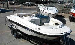 2007 21.5' Glastron DX 215 Deck Boat
Super Clean! Spacious Deck Boat Layout, Huge Easy Access Extended Rear Swim Platform w/ Ladder & Gate, Sun Deck, Bimini Top w/ Struts & Quick Release Fittings, Galley w/ Sink & Cooler Nook w/ Cooler, Under-Seat Cooler,