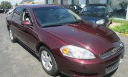 2007 Chevrolet Impala LT 4dr Sedan
ALL PRICES ARE "CASH PRICE AS ADVERTISED", WE OFFER FINANCING FOR EVERYONE, BAD CREDIT NO CREDIT, MATRICULA! WE HAVE THE BEST DEALS IN TOWN. FINANCING SUBJECT TO CREDIT AND MAY COST ADDITIONAL FEE BASED ON CREDIT CHECK