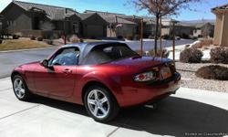 5 speed manual transmission. Poweer windows and air. Copper red exterior, black interior. Original owner, car has only 20,000 miles and looks like new. Located in St. George, 100 miles from Las Vegas. --. Great fun to drive.