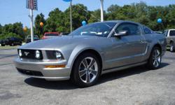 Call: Eric 561.433.2003
&nbsp;
This 2008 FORD MUSTANG GT COUPE ** 1-OWNER ** is gray with black cloth interior. It is equipped with a SOHC 90-degree V8 engine and an automatic transmission.&nbsp;And it&rsquo;s in the Starke FL &ndash; Lake City FL area!