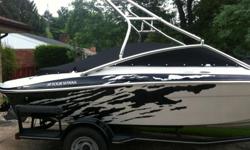2008 Four Winns H200 with the Frenzy package. 5.0L V8 Volvo Penta Engine. 55 hours. Im the original owner and have had this boat serviced from the four winns dealer, where I purchased it, every year. Has been stored indoors and heated every winter.