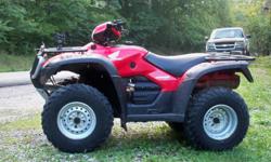 2008 Honda Foreman has 440 miles has been kept in garage and is in excellent shape.&nbsp; Electric shift and four wheel drive.