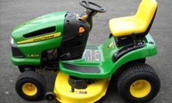 2008 JOHN DEERE LA125 -21 HP AUTO 78 HRS
42 IN DECK&nbsp; $1100.00NEW CONDITION WILL DELIVER FOR A
SMALL FEE CALL --