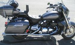This is a 2008 Yamaha Venture (Royal Star) motorcycle with 10,500 miles.
Mint condition, nearly new tires
