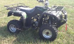 This unit was a factory display model that is BRAND NEW allowing you to save $400. Great utility ATV, this one is an automatic with forward and reverse, electric start and this one even comes with the factory winch. Warranty. Call today for a