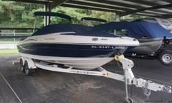80 hours use, Excellent condition http://www.nadaguides.com/Boats/2009/Sea-Ray-Boats/205-SPORT__/10263649/Values Options: (change) Bimini Top Boat Cover Depth Sounder Stereo - AM/FM/CD player w/4 speakers Flooring - Snap In/Out Carpet Fuel Injection