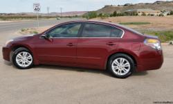 2011 Altima 2.5 S. 4 Door CVT Nissan
76,600 miles .&nbsp; We were getting about 28 mpg.&nbsp;&nbsp; AUD S Premium (Bose) .&nbsp; Convenience package plus.&nbsp; Moon roof.
Leather package in light beige.&nbsp; Maroon color.&nbsp; Nice condition
One owner