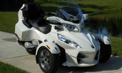 2011 Can Am Spyder Limited with 3k careful miles. This model has it all, tiptronic transmission, abs, full luggage, heated grips, and stereo and traction control. It runs and drives effortlessly and is real smooth on the road. The Limited is the flagship