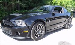 If you have questions email email me at: lashaunlaagliam@clubjaguar.com . Thank you for taking the time to take a look at our beautiful 2011 Ford Shelby Mustang GT 500! This GT500 is equipped with the SVT performance package which includes 3.73 rear end