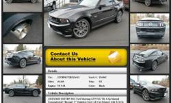 Ford Mustang GT Manual 6-Speed Black 49165 V8 5.0L 2011 Coupe Crossroads Ford 518-756-4000